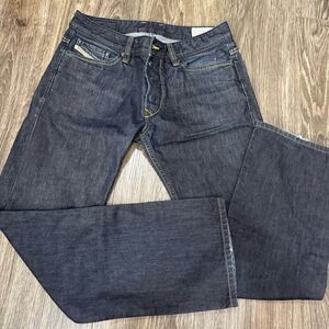 Diesel Men's Straight Jeans - Dark Blue